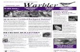 February 2009 Warbler Newsletter Portland Audubon Society