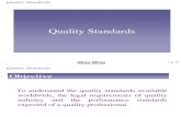 Chap 7 - Quality Standard