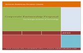 AASU Corporate Partnership Proposal 2010-2011