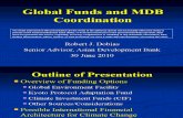Global Funds and MDB Coordination