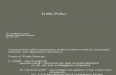 Global Econ - Trade Policy - lecture