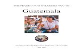 Peace Corps Guatemala Welcome Book  |  June 2009