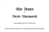 Machiavelli, Niccolo - The Prince + Bonus