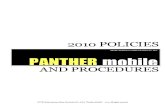Panther Mobile Policies and Procedures Rev3 031110