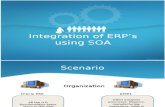 Integration of ERP’s using SOA
