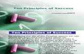 Ten Principles of Success