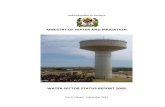 2009 Water Sector Status Report