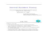 Normal Accident Theory