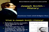LDS Doctrine and Covenants Slideshow 02: Joseph Smith—History