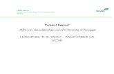 Project Completion Report African Leadership and Climate Change Final for Diss
