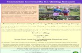 Newsletter - Tasmania’s Community Garden Network - August 2006