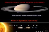 Introduction to Solar System Astronomy