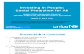 Investing in People: Social Protection for All