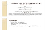 Social Security Reform in Indonesia