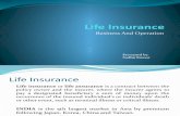 life insurance its business & operation
