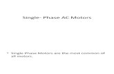 Single- Phase AC Motors