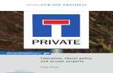 Liberalism, liberal policy and private property