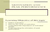 SESSION-9 Motivation and Peak Performance
