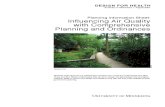 Influencing Air Quality With Comprehensive Planning and Ordinances - DfH USA - 2007