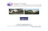 Peace Corps Cape Verde Final Audit Report  Inspector General IG1003A2010  FY 2010