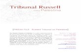 Russell Tribunal on Palestine Press Kit