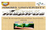The Entreprenuership Summit, 2010 Nw