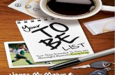 Your To Be List: Turn Those Dreaded To-Do's into Meaningful Moments Every Day