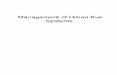 Management of Urban Bus System
