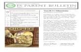 ES Parent Bulletin Vol#11 2010 Jan 29