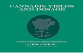 Chris Conrad. Cannabis Yields Dosage for Medical Marijuana