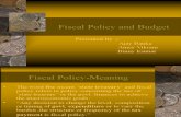 Fiscal Policy Final Prentation