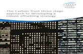 The Carbon Trust three stage approach to developing a robust offsetting strategy