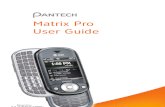 Pantech Matrix Pro for AT&T