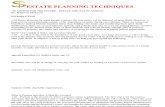 Common Estate Planning Techniques
