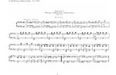Schubert - Three Military Marches D733 (4 Hands)