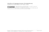 Government 2.0 Taskforce - Project 8 - Online Engagement Guidelines