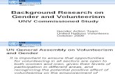 Gender and Volunteerism Research, Mae Chao, UNV