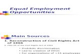 Equal Employment Opportunity1