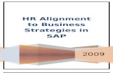 Report on HR Alignment in SAP