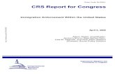 CRS - Immigration Enforcement Within the United States (April 6, 2006)
