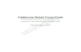 CA Retail Food Code