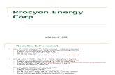 Procyon Energy Corp