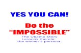 Yes You Can. Do the Impossible-suggested Correcions
