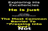 06-14-2009 Exploring His Excellencies - His Justice