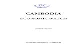 Cambodia Economic Watch October 2008