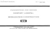 EM 1110-3-177 - Sanitary Landfill - Mobilization Construction-Web