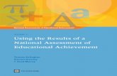 National Assessments of Educational Achievement Volume 5: Using the Results of a National Assessment of Educational Achievement