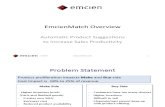EmcienMatch Sales Effectiveness Overview