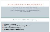 Surgery of Pancreas