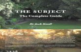The Subject Episode Guide